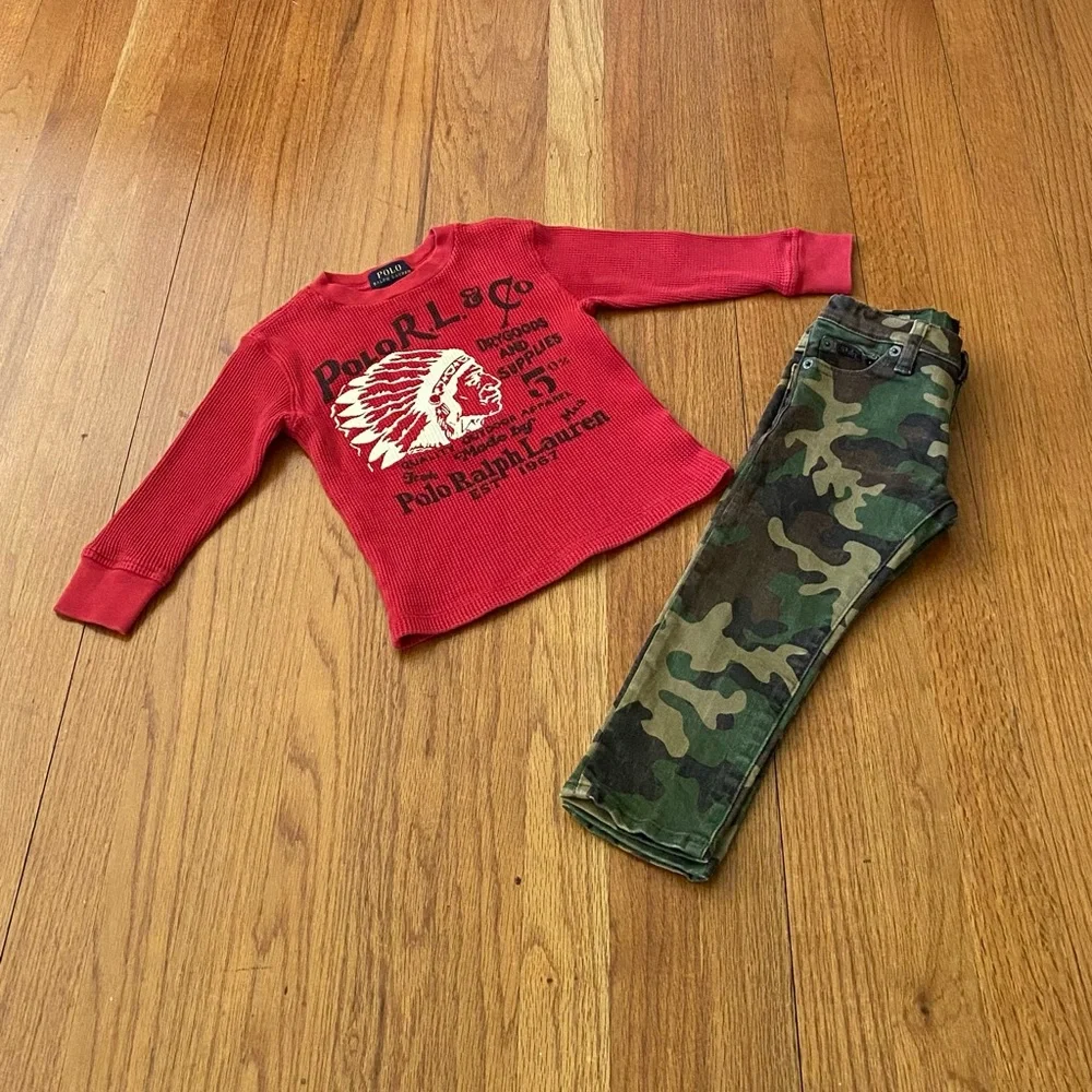 Ralph Lauren Sullivan Camo Matching Set